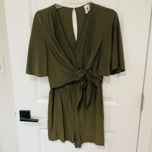Olive Green Romper